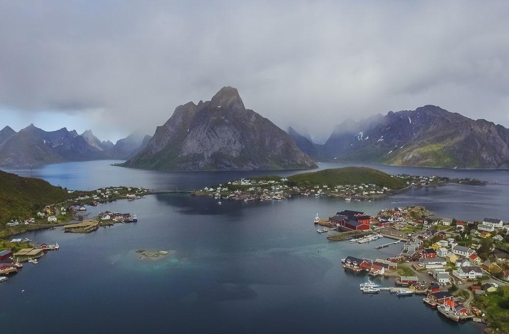 reinebringen lofoten norway june