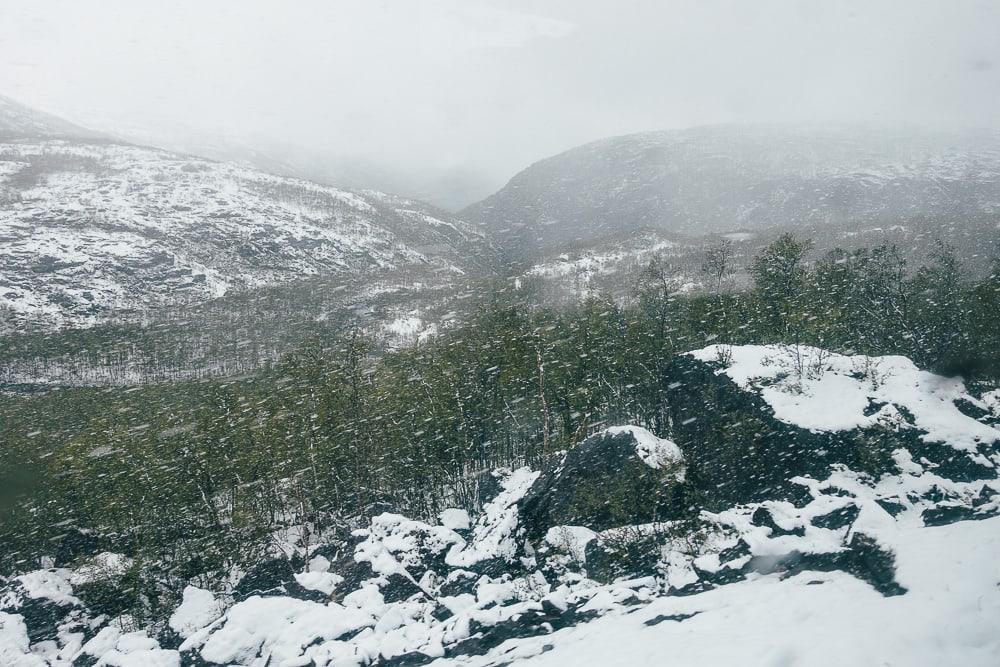 train from narvik to sweden in june