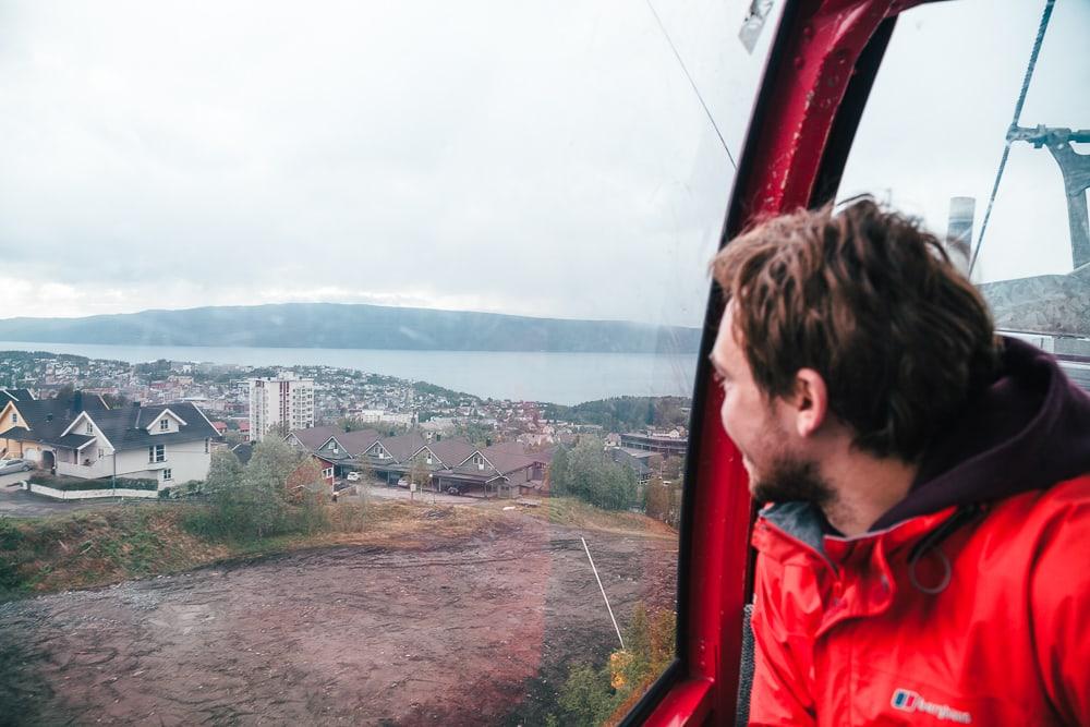 cable car gondolbanen narvikfjellet narvik norway