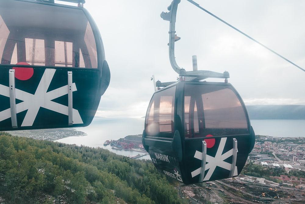 cable car gondolbanen narvikfjellet narvik norway