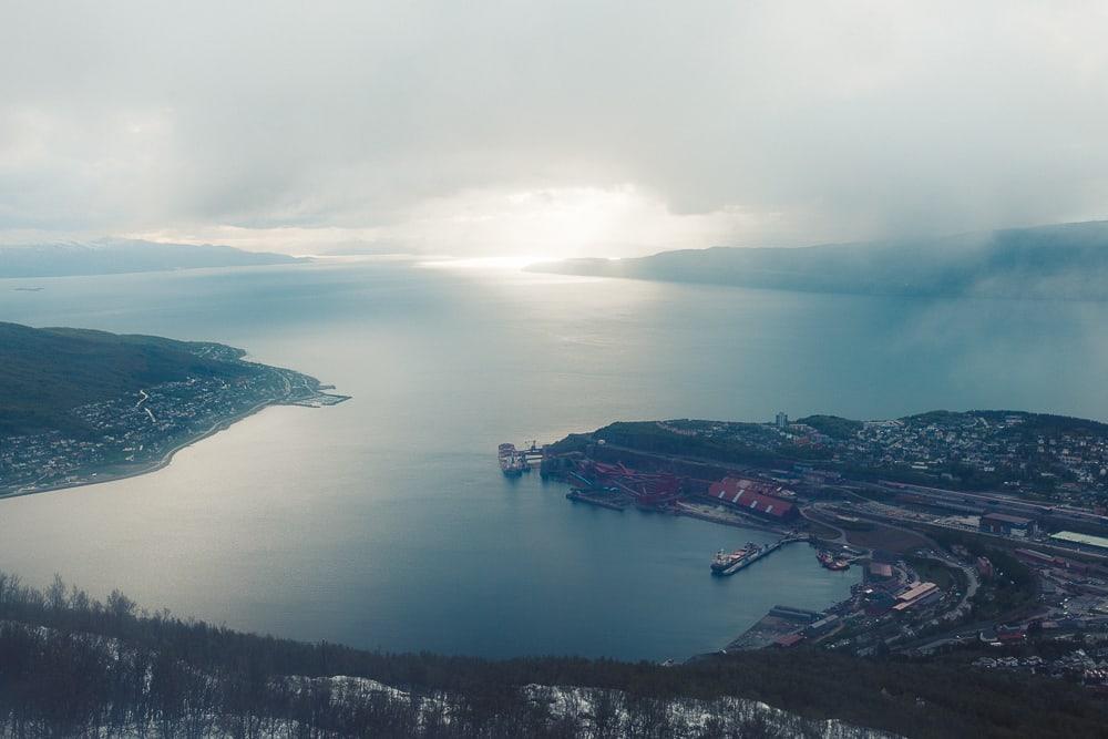 midnight sun narvikfjellet narvik norway