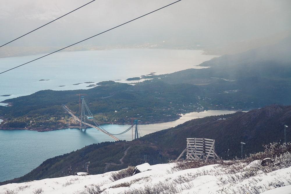 cable car gondolbanen narvikfjellet narvik norway