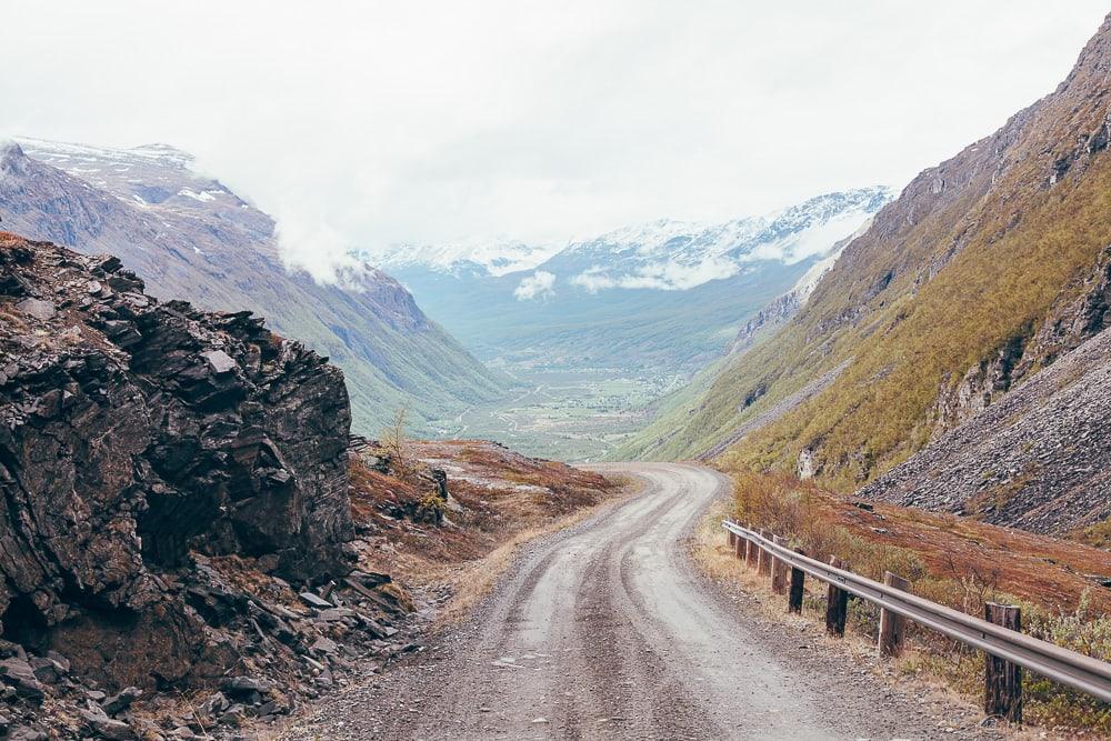 hiking in lyngen alps norway in june