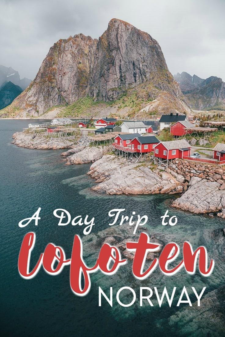 While the Lofoten Islands of Norway are amazing and you could spent weeks exploring them, it is also possible to do a day trip to Lofoten, if you're on a tight schedule for your Norwegian itinerary