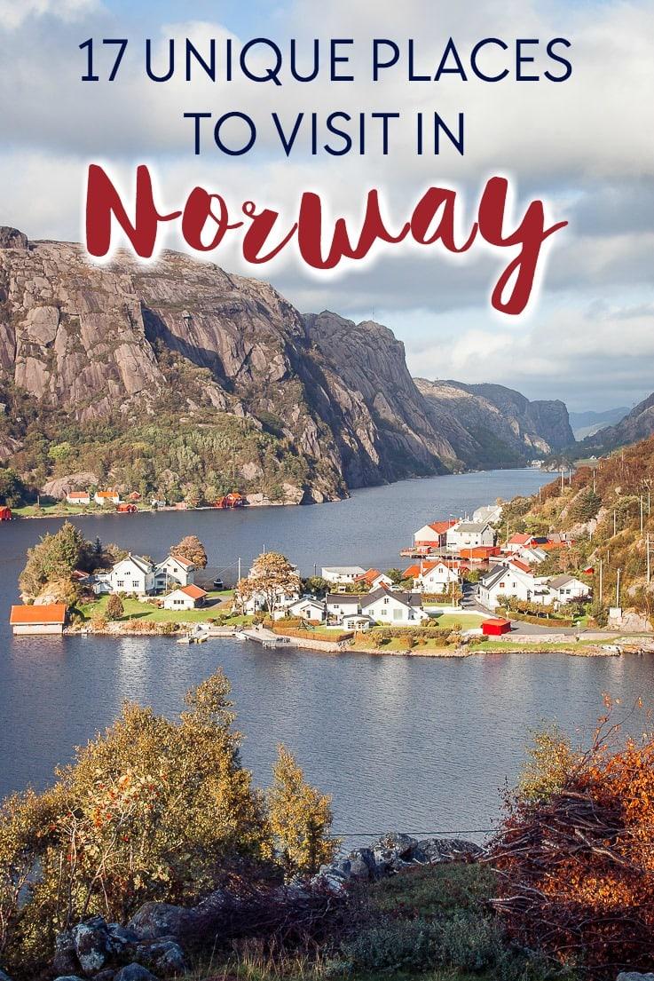 The best places to visit in Norway if you want a unique experience away from the crowds