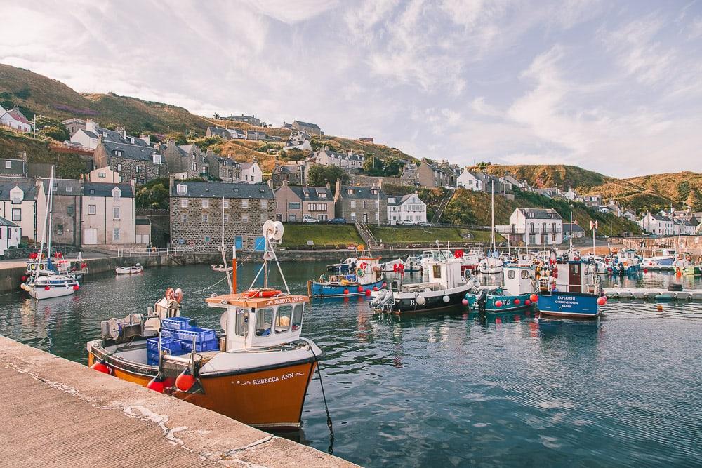 gardenstown aberdeenshire coastal route