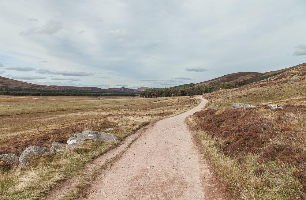 loch muick cairngorms national park aberdeenshire