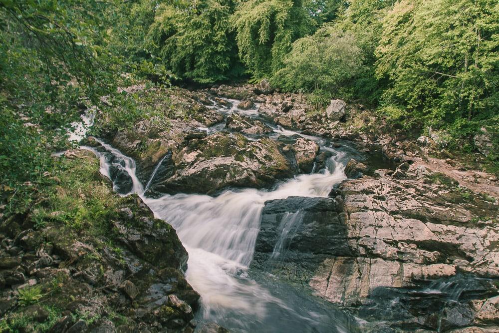 falls of feugh banchory scotland