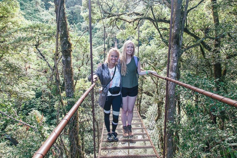 boquete tree trek cloud forest panama