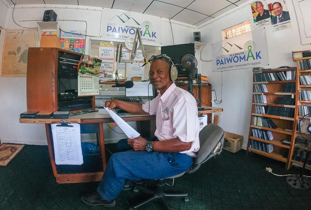 surama village radio station guyana