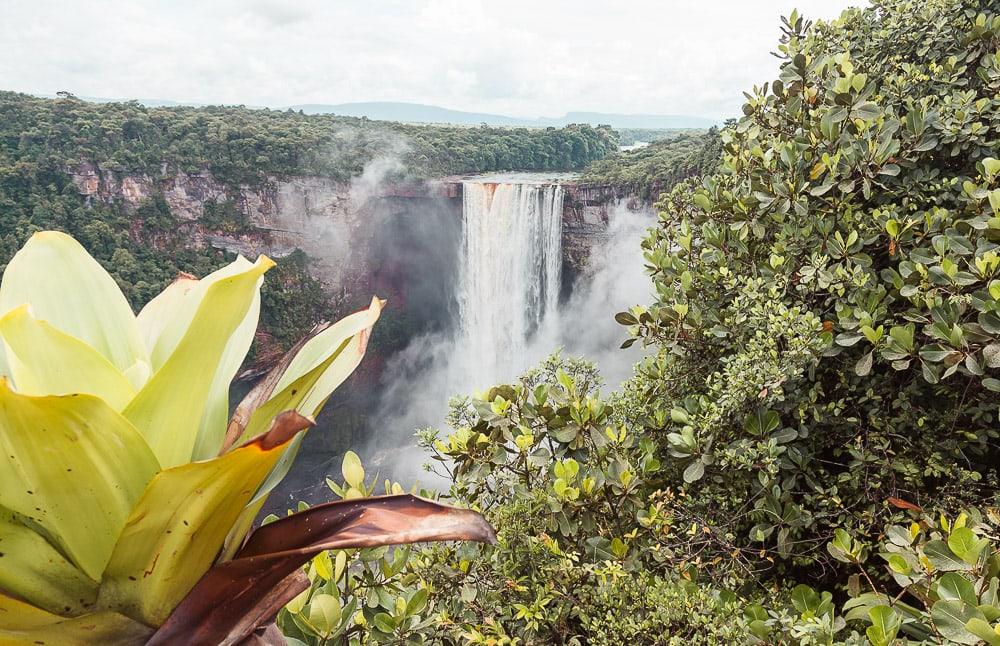 kaietur falls guyana waterfall