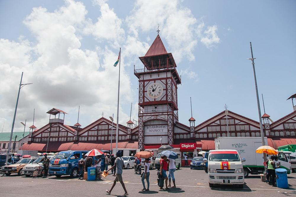 local market georgetown guyana