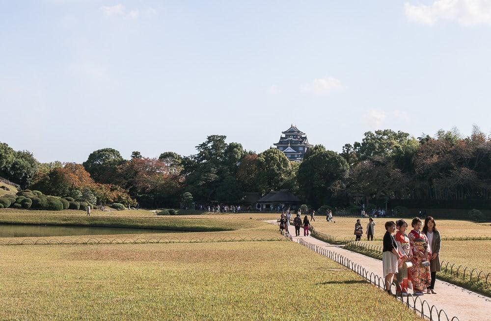 Korakuen Garden okayama city japan