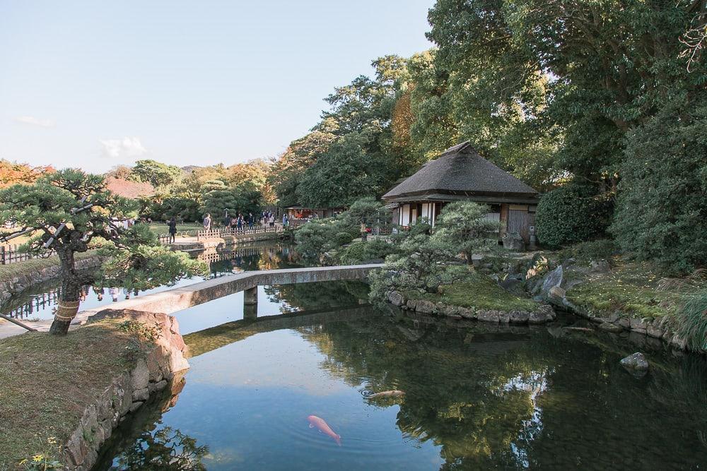 Korakuen Garden okayama city japanese edo period garden