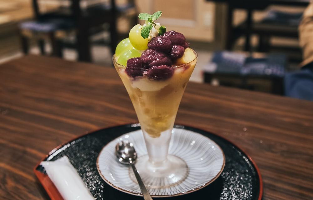 fruit parfait okayama castle