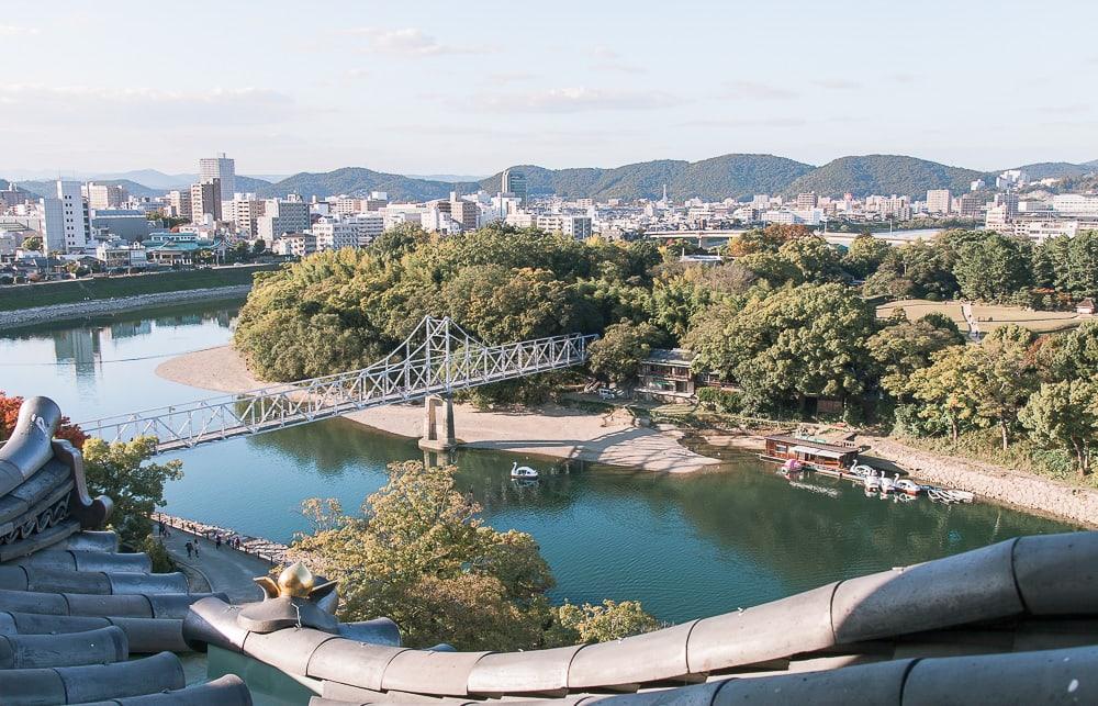 okayama castle japan view