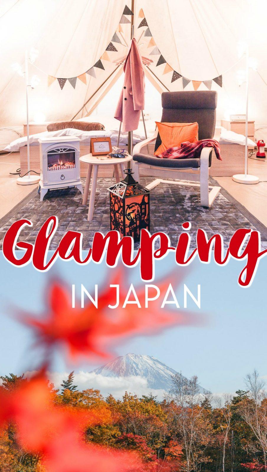 Camping in Japan: 3 Day Itinerary from Tokyo to Mount Fuji with Japanese glamping accommodation