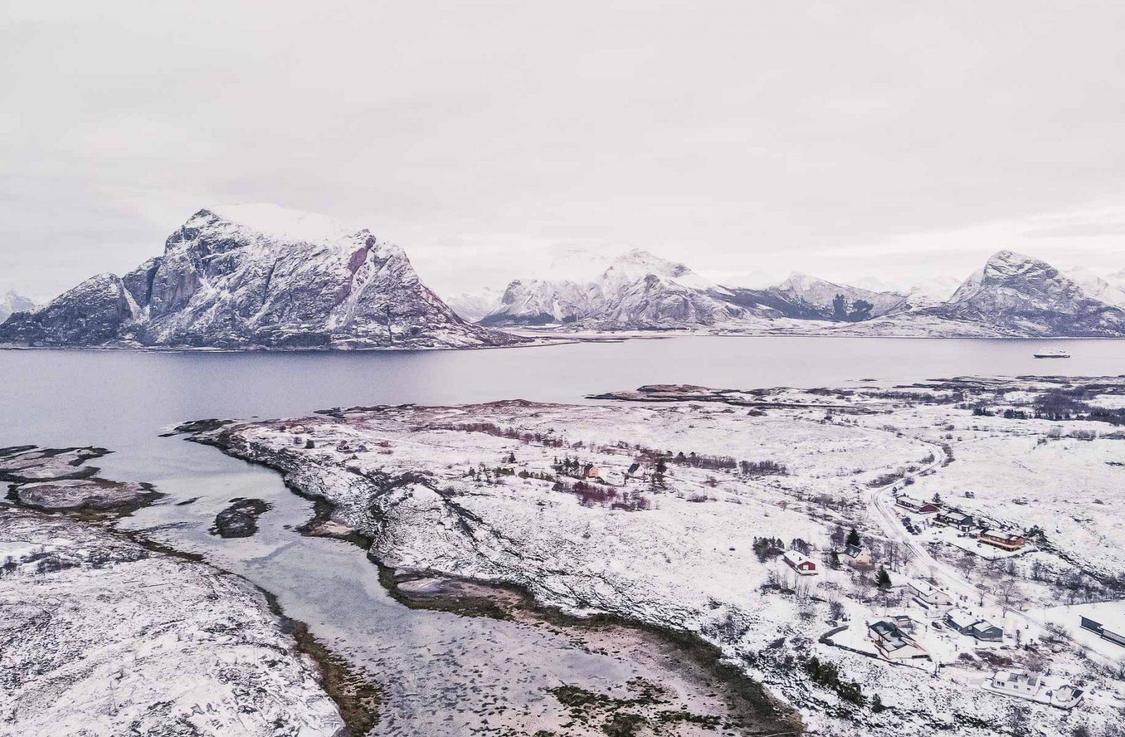 støtt helgeland coast norway winter