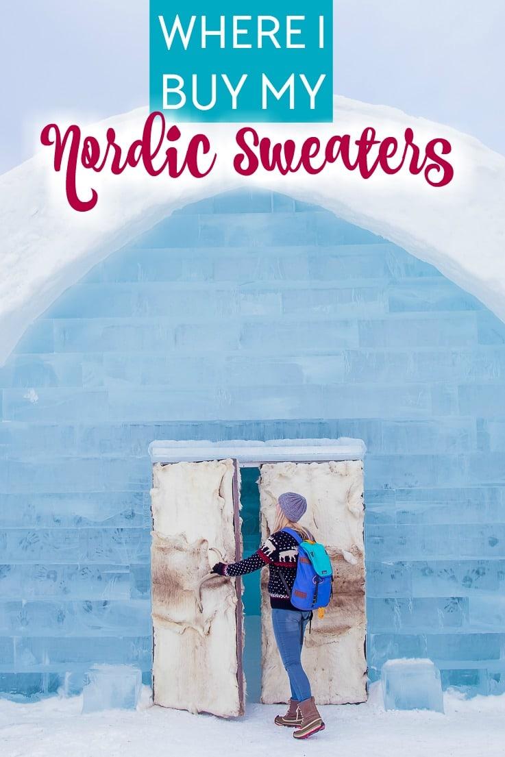 nordic wool fair isle Norwegian sweater guide