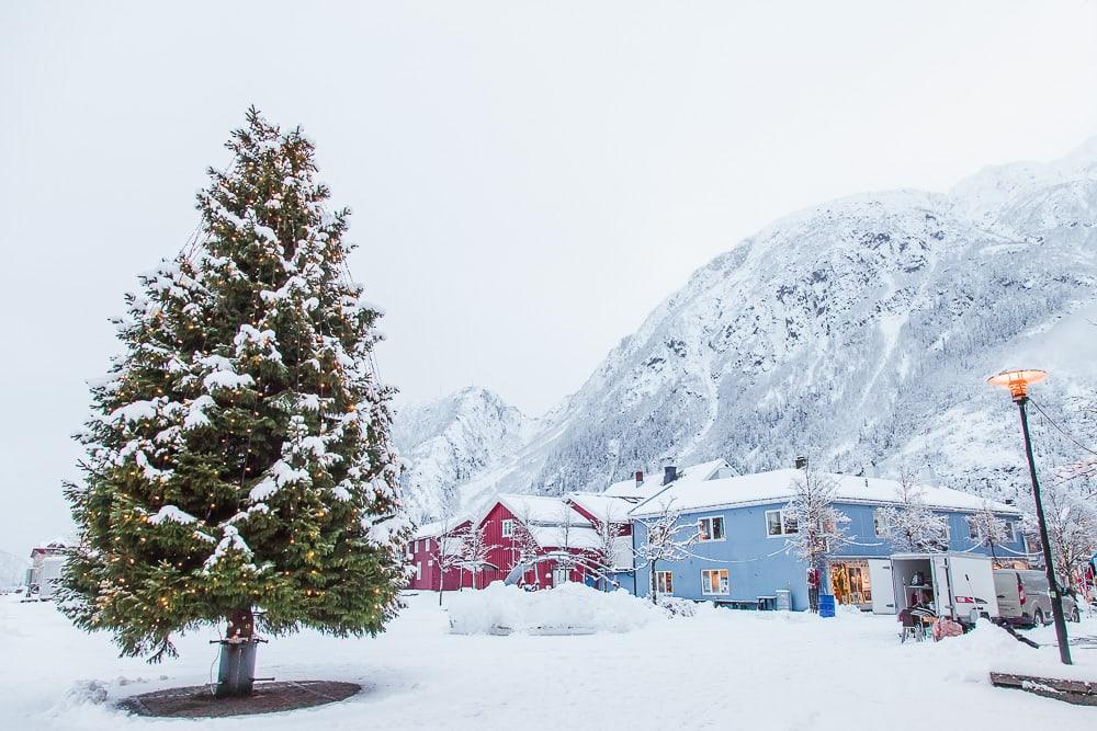 Christmas in Mosjøen Norway