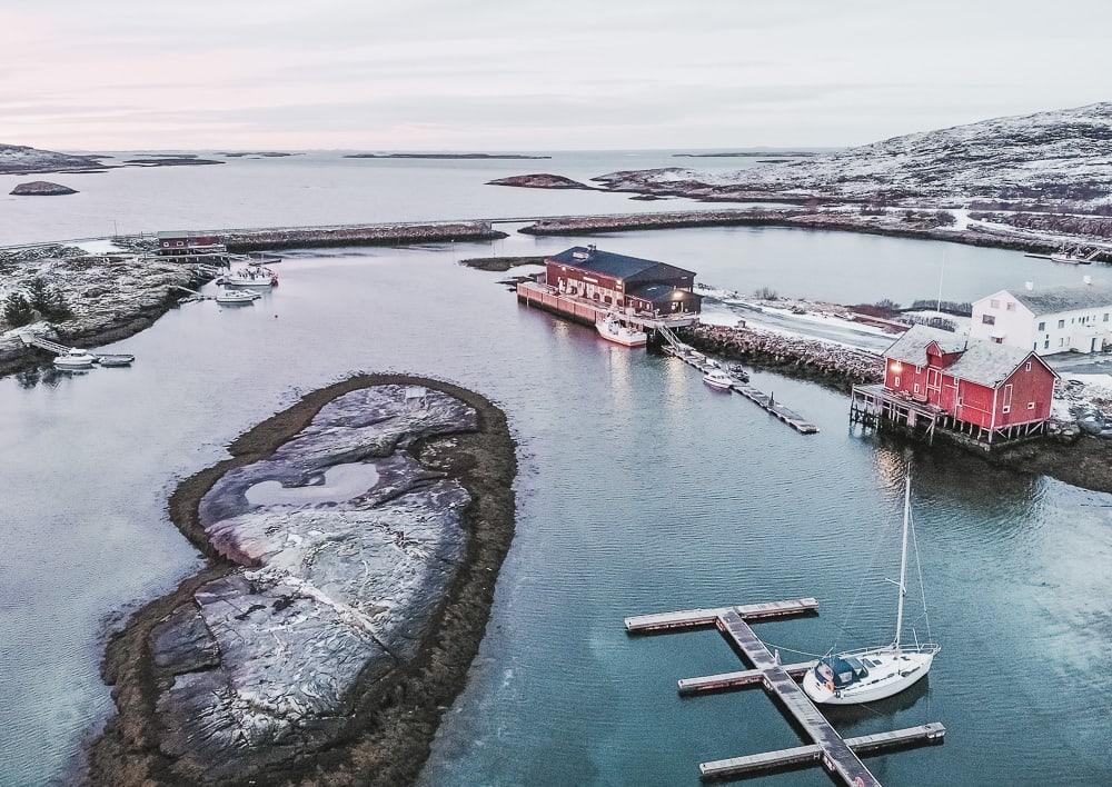 helgeland coast Norway in winter