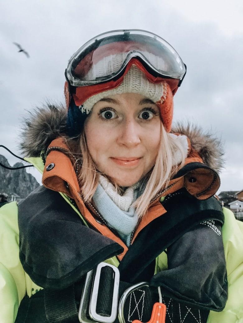 sea eagle safari in lofoten in winter