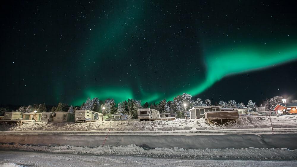 northern lights in senja, norway