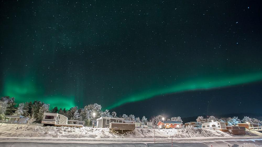 northern lights in senja, norway