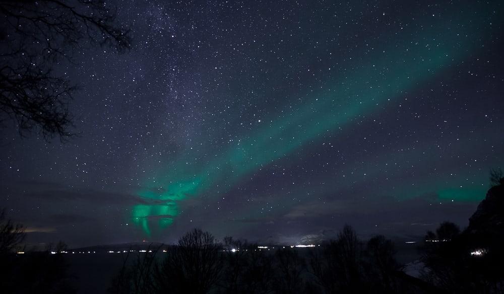 northern lights dyrøy norway