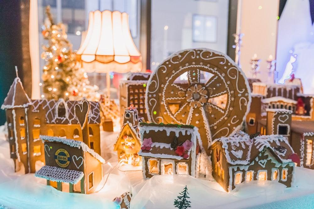 gingerbread village bodø public library