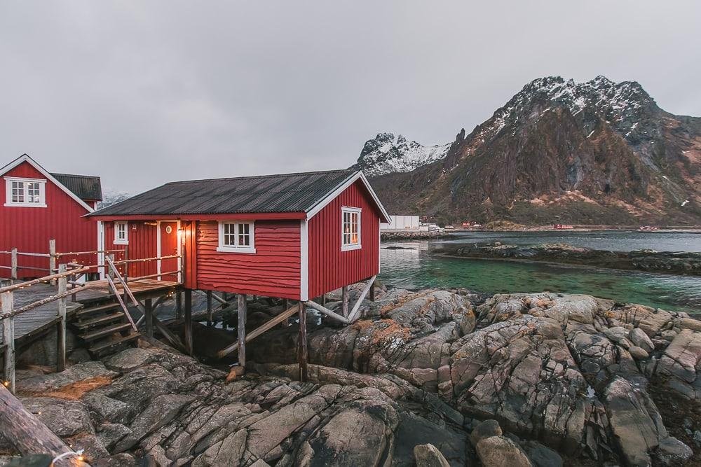 Svinøya Rorbuer Svolvaer lofoten accommodation