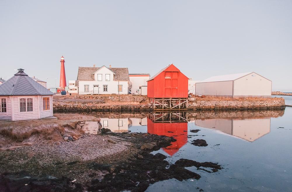 andenes norway in winter