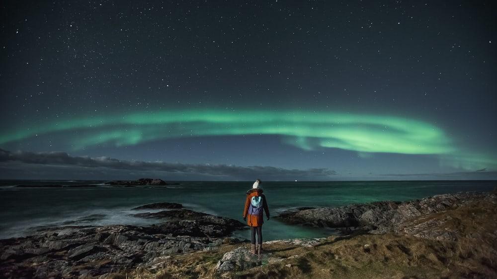 northern lights in vesteralen norway aurora