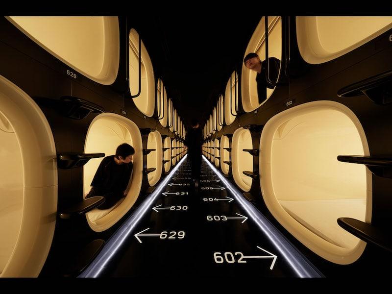 shinjuku capsule hotel