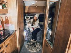 cheap airbnb kiruna sweden husky sledding
