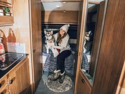 cheap airbnb kiruna sweden husky sledding