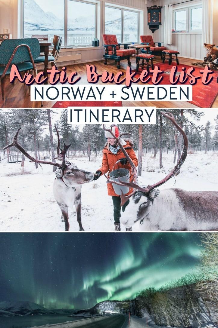 A one - two week itinerary for Arctic Norway and Sweden