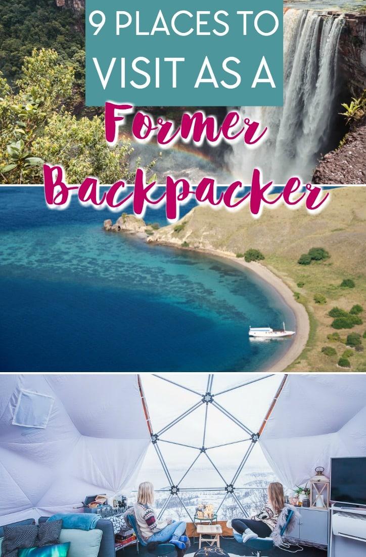 places to visit as a former backpacker: the arctic, Bangkok Thailand, Indonesia, San Blas, Sao Tome, Pakistan, Kurdistan, Guyana, Comoros