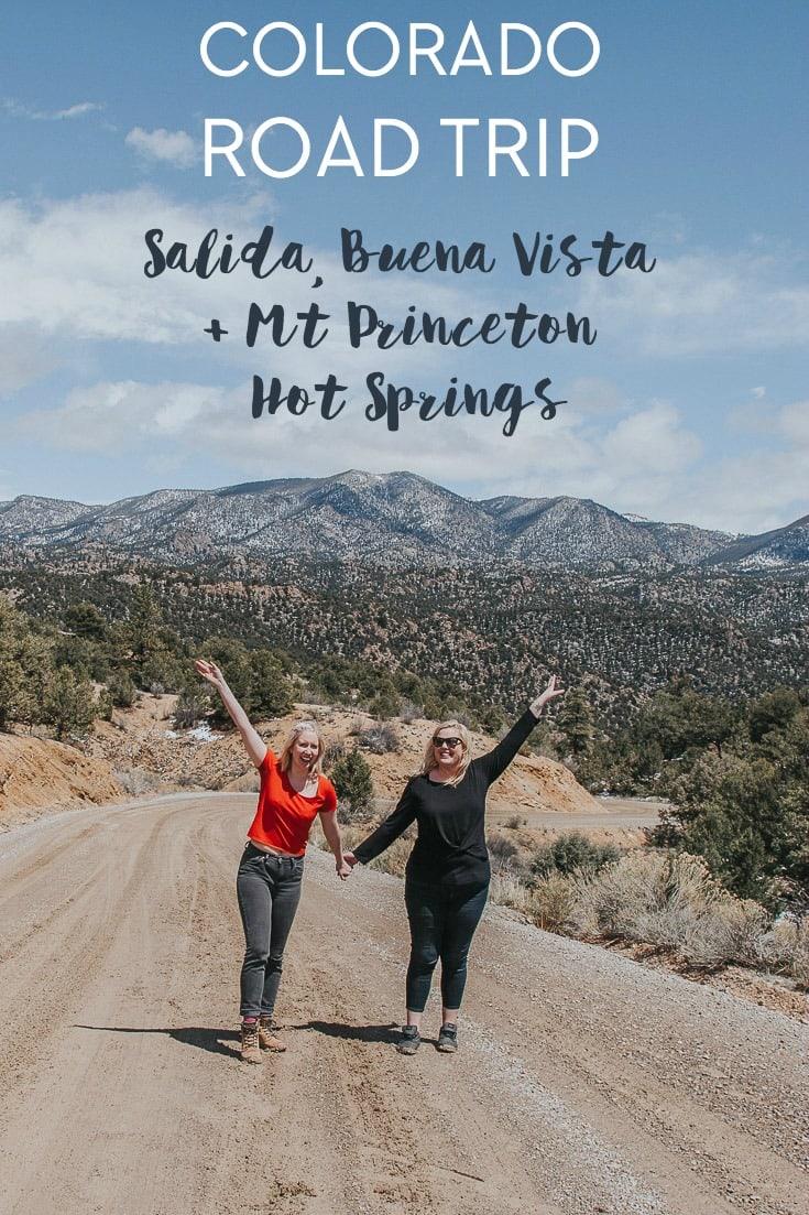 colorado road trip through Salida, Buena Vista, and Mount Princeton hot springs