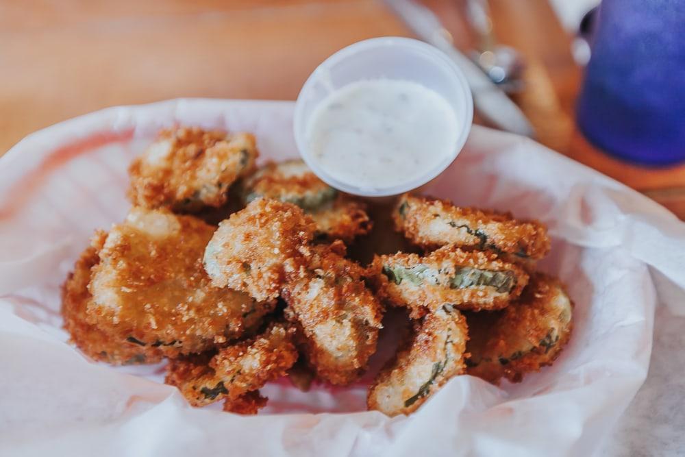 fried pickles at chuck wagon idaho