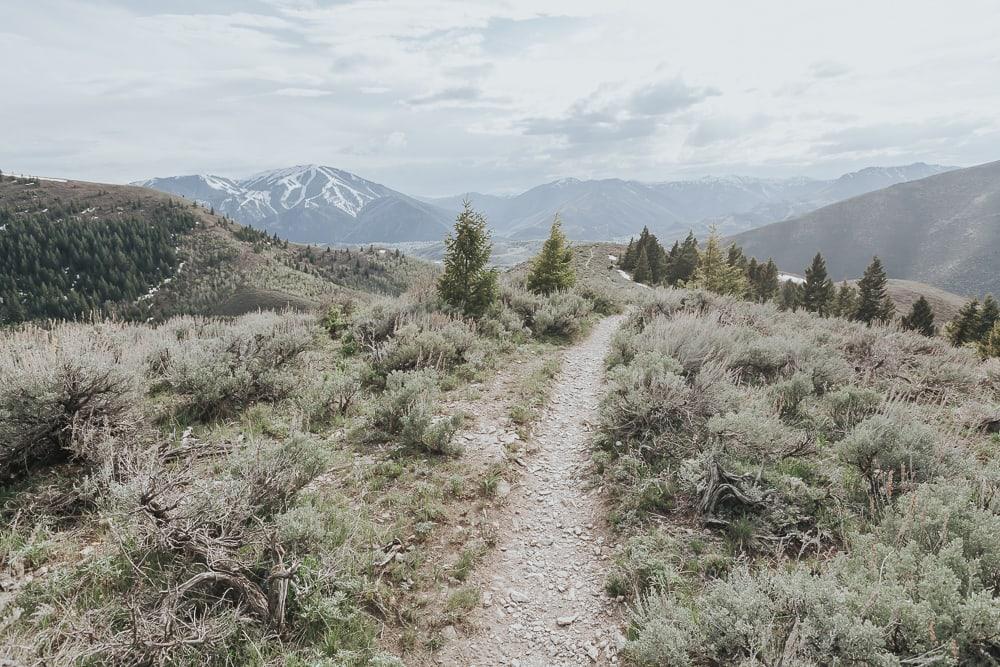 Proctor Mountain loop hike Ketchum Idaho