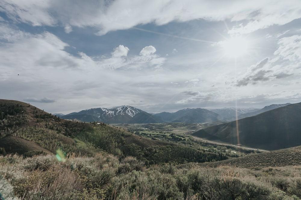 Proctor Mountain loop hike Ketchum Idaho