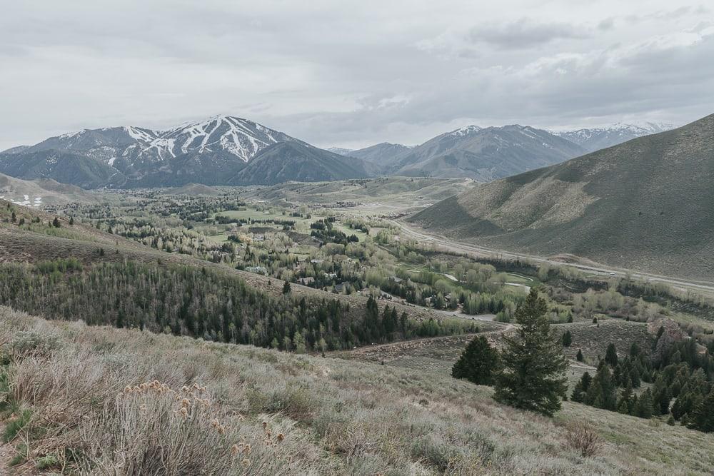 Proctor Mountain loop hikes Ketchum idaho