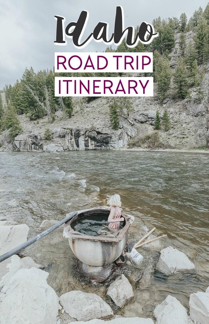 IDAHO road trip itinerary