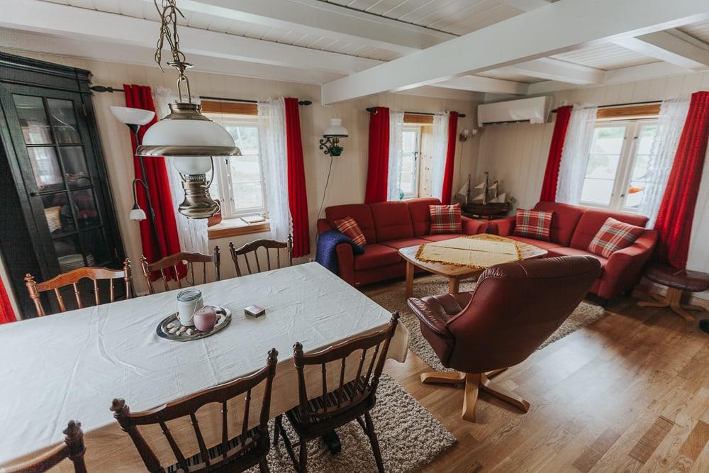 dønna airbnb accommodation helgeland coast