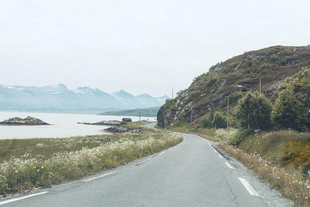 driving around dønna and herøy helgeland coast norway