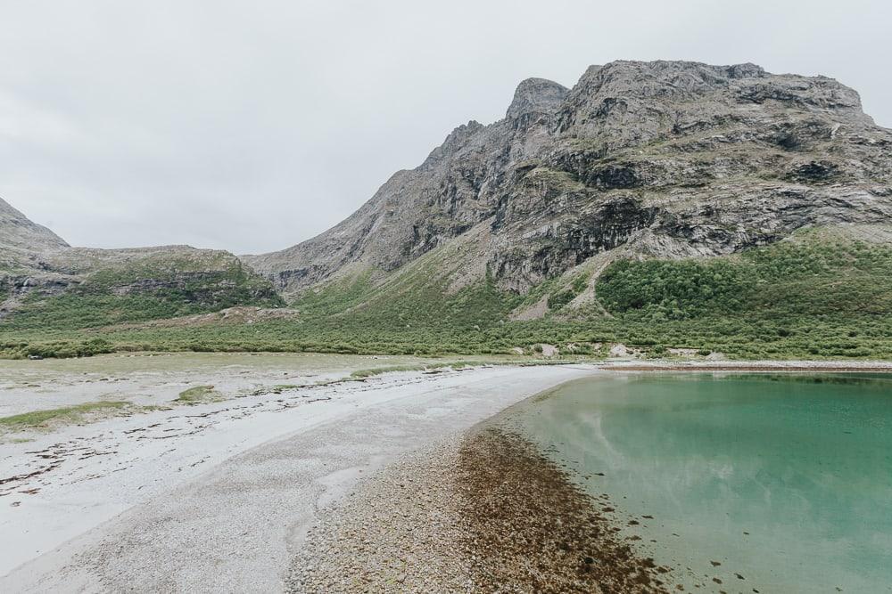 breivika beach dønna, helgeland norway