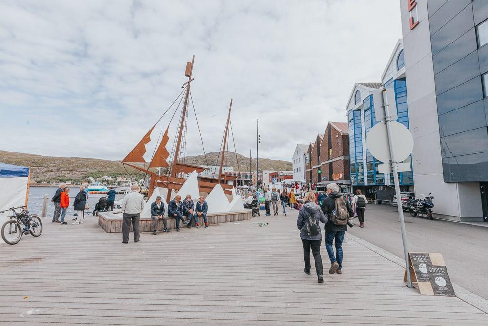 hammerfest norway in summer