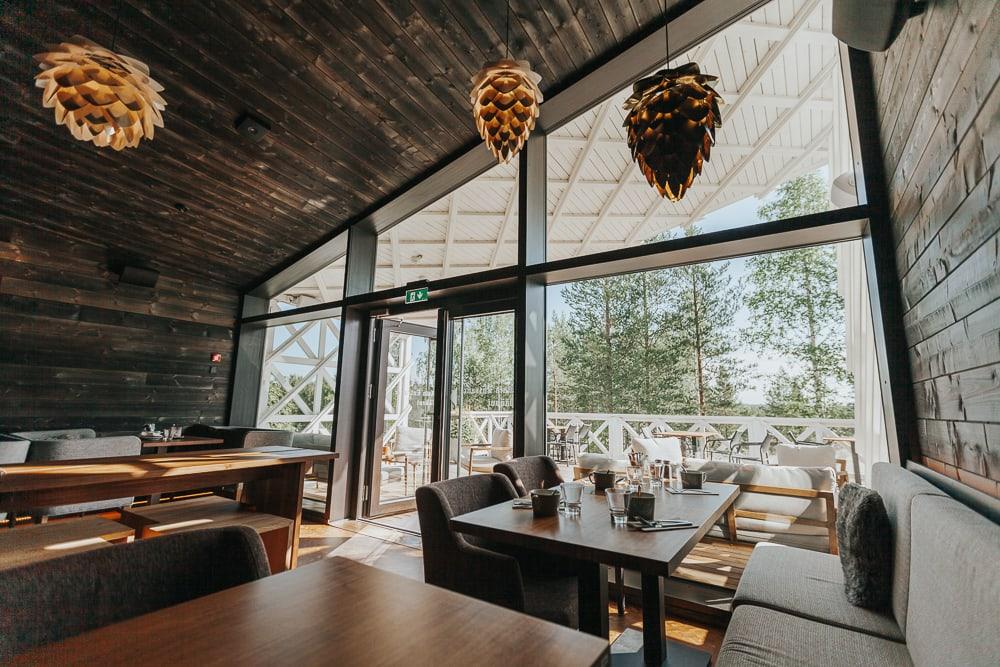 arctic treehouse hotel restaurant rovaniemi finland