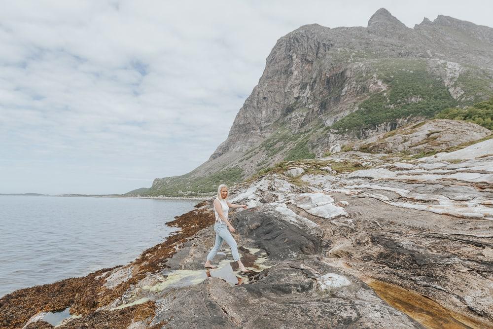 dønnamannen hike helgeland coast norway in june